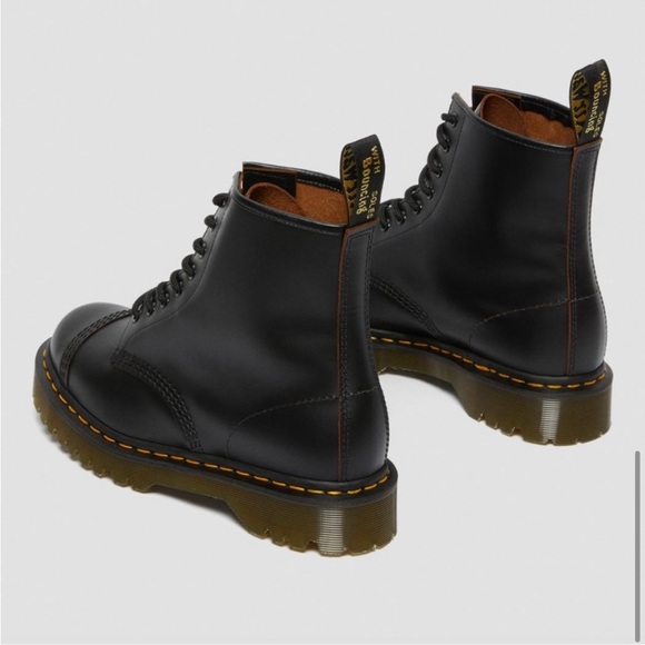 Dr. Marten 1460 Bex Made in England Toe Cap Lace Up Boots - Picture 4 of 8
